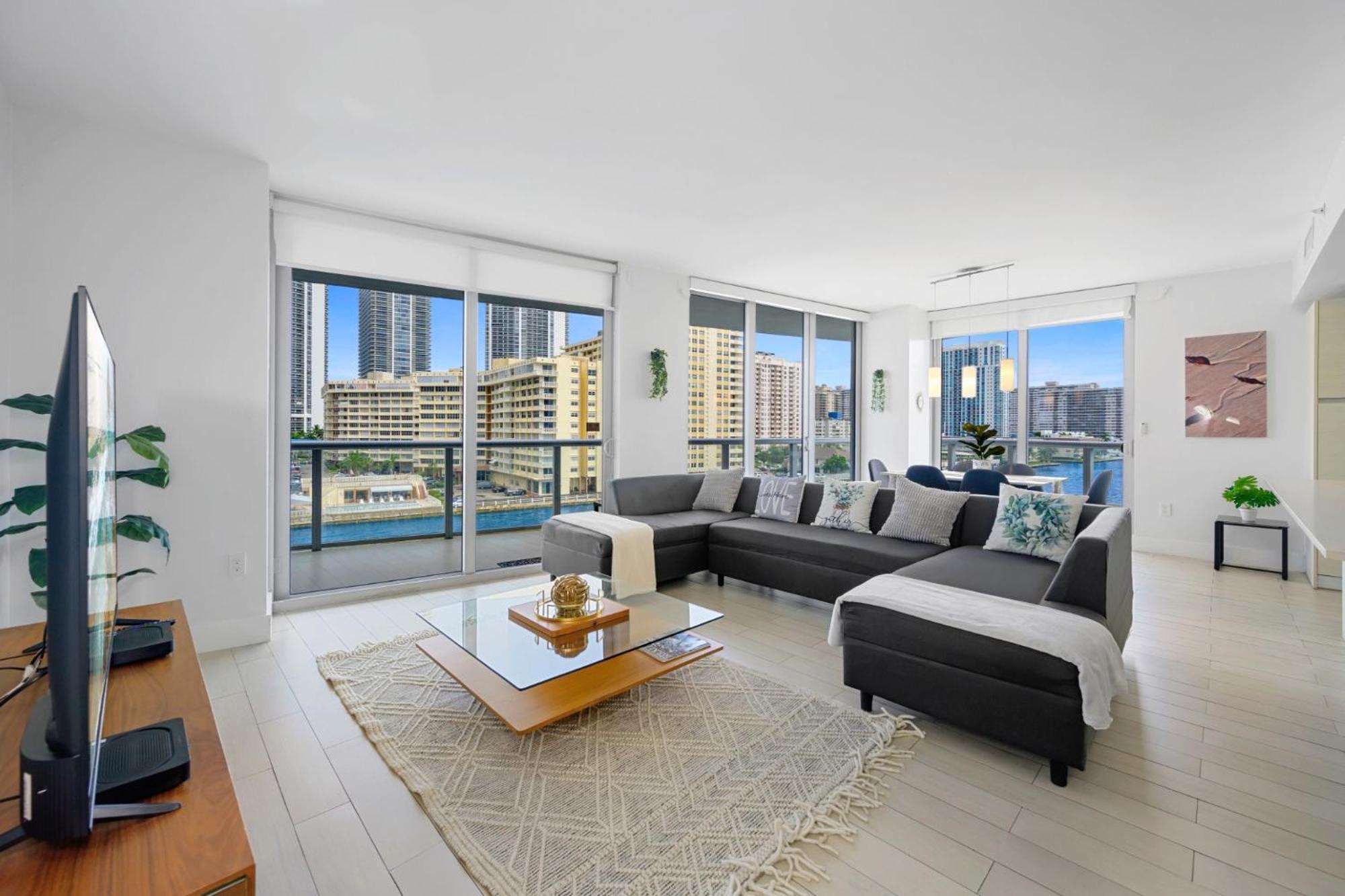 Hallandale Sky Water View Hallandale Beach Exterior foto